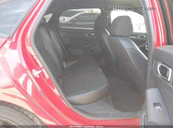 2HGFE2F56PH543533 2023 HONDA CIVIC Red Vista de la etiqueta del VIN
