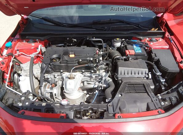 2HGFE2F56PH543533 2023 HONDA CIVIC Red Vista trasera