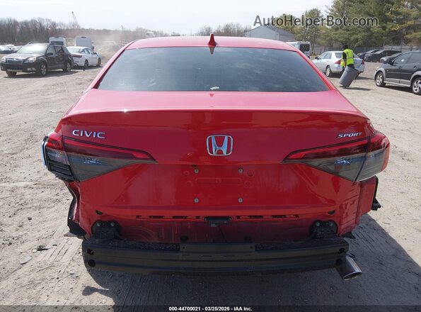 2HGFE2F56PH543533 2023 HONDA CIVIC Red 