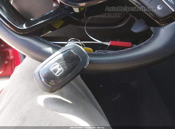 2HGFE2F56PH543533 2023 HONDA CIVIC Red Vista del salpicadero