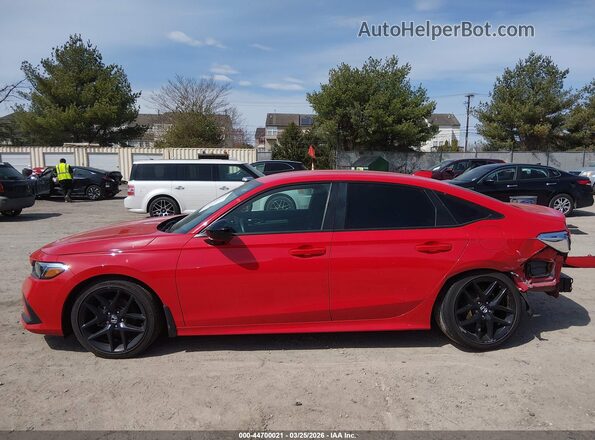 2HGFE2F56PH543533 2023 HONDA CIVIC Red 