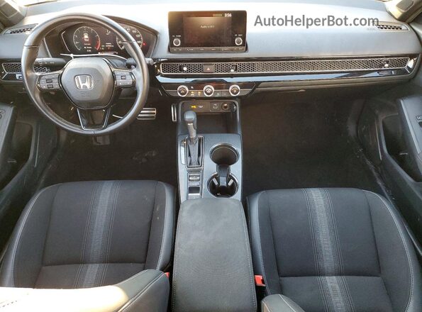 2HGFE2F56RH565597 2024 HONDA CIVIC Серебряный Вид панели приборов