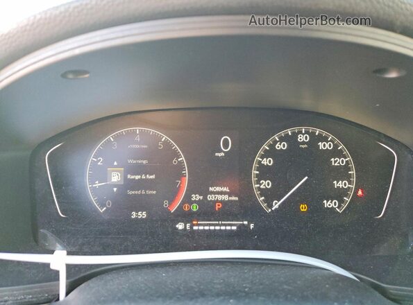 2HGFE2F56RH565597 2024 HONDA CIVIC Серебряный Вид щитка приборов