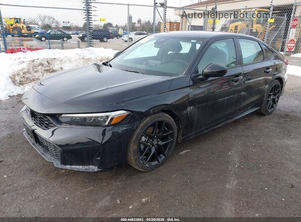 2HGFE2F56SH601326 2025 HONDA CIVIC Black Front left