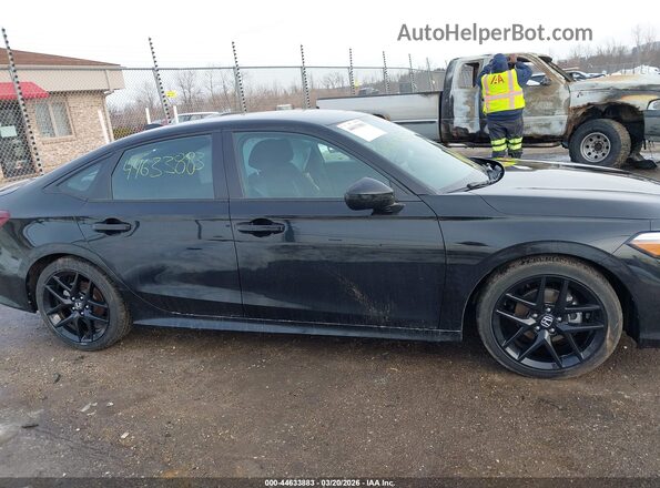 2HGFE2F56SH601326 2025 HONDA CIVIC Black Rear interior view