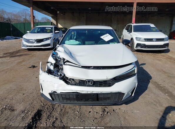 2HGFE2F56TH555286 2026 HONDA CIVIC White Instrument cluster view