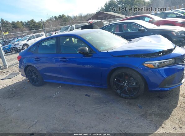 2HGFE2F57PH564410 2023 HONDA CIVIC Синий Панорамный вид салона 360°