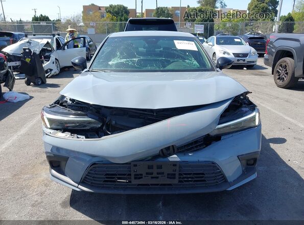 2HGFE2F57RH535041 2024 HONDA CIVIC Light Blue ხელსაწყოთა პანელის ხედი