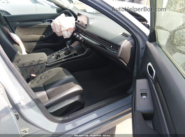 2HGFE2F57SH569597 2025 HONDA CIVIC Gray Widok wnętrza z przodu