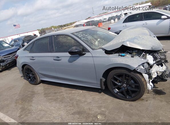 2HGFE2F57SH569597 2025 HONDA CIVIC Gray Widok wnętrza z tyłu