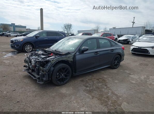 2HGFE2F58PH549270 2023 HONDA CIVIC Gray Przód lewy