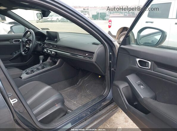 2HGFE2F58PH549270 2023 HONDA CIVIC Gray Widok wnętrza z przodu