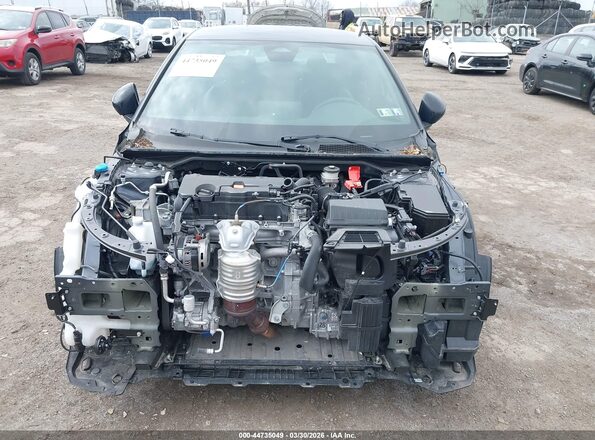 2HGFE2F58PH549270 2023 HONDA CIVIC Gray Widok z przodu