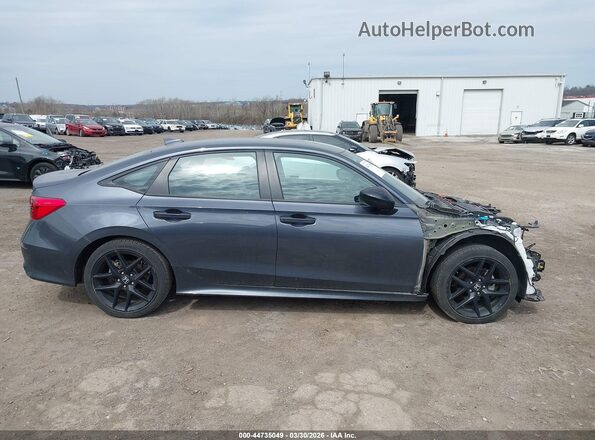 2HGFE2F58PH549270 2023 HONDA CIVIC Gray Widok zestawu wskaźników