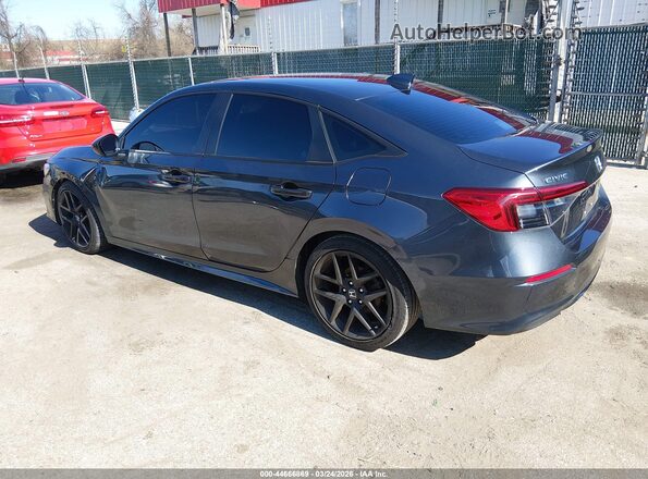 2HGFE2F58RH516207 2024 HONDA CIVIC Black Rear left