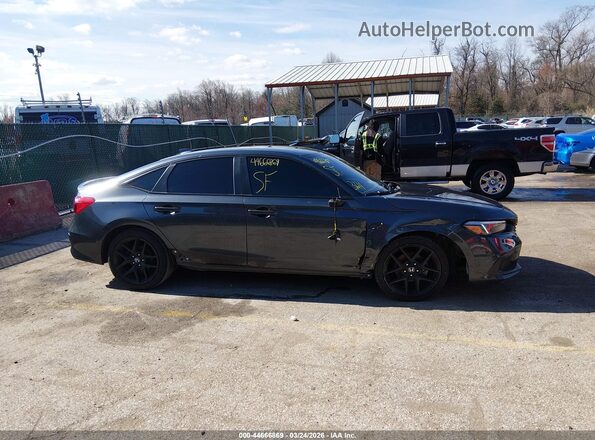 2HGFE2F58RH516207 2024 HONDA CIVIC Black Rear interior view