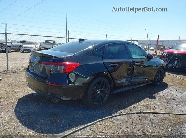 2HGFE2F58RH592493 2024 HONDA CIVIC SEDAN SPORT W/ Black Tył prawy