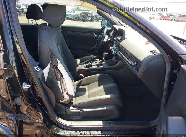 2HGFE2F58RH592493 2024 HONDA CIVIC SEDAN SPORT W/ Black Widok wnętrza z przodu