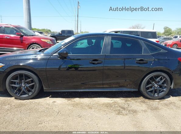 2HGFE2F58RH592493 2024 HONDA CIVIC SEDAN SPORT W/ Black Widok wnętrza 360 stopni