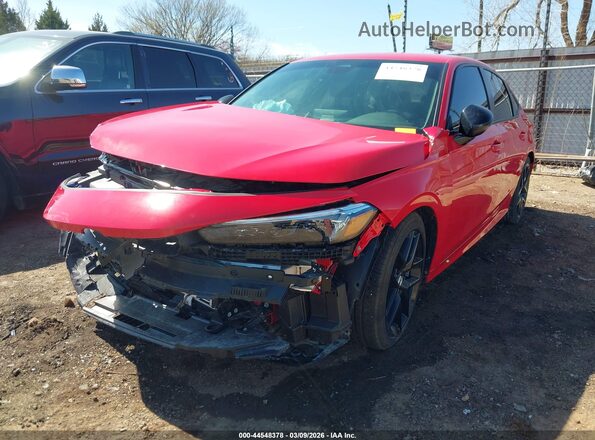 2HGFE2F58TH511497 2026 HONDA CIVIC Red Передня ліва чверть