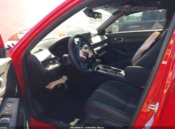 2HGFE2F58TH511497 2026 HONDA CIVIC Red Вид салону спереду