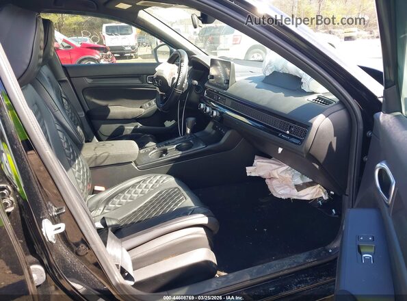 2HGFE2F59SH506467 2025 HONDA CIVIC Black Front interior view