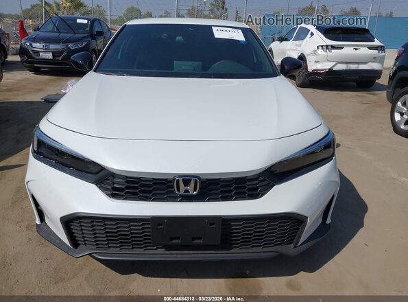 2HGFE2F59TH554617 2026 HONDA CIVIC White Սարքավորումների վահանակի տեսք