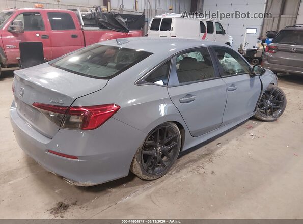 2HGFE2F5XRH539665 2024 HONDA CIVIC Gray Trasero derecho