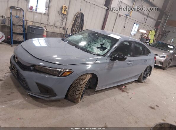 2HGFE2F5XRH539665 2024 HONDA CIVIC Gray Vista tres cuartos delantera izquierda