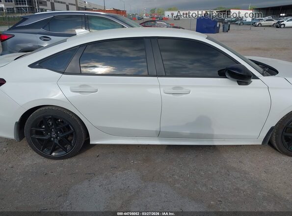 2HGFE2F5XTH522503 2026 HONDA CIVIC White Vista interior trasera
