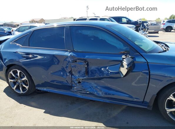 2HGFE4F80SH329457 2025 HONDA CIVIC Blue Vista interior trasera