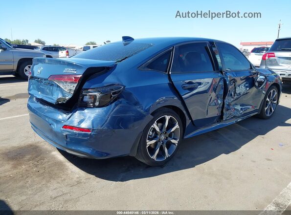 2HGFE4F80SH329457 2025 HONDA CIVIC Blue Vista frontal