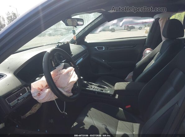 2HGFE4F80SH347795 2025 HONDA CIVIC Gray Widok wnętrza z przodu