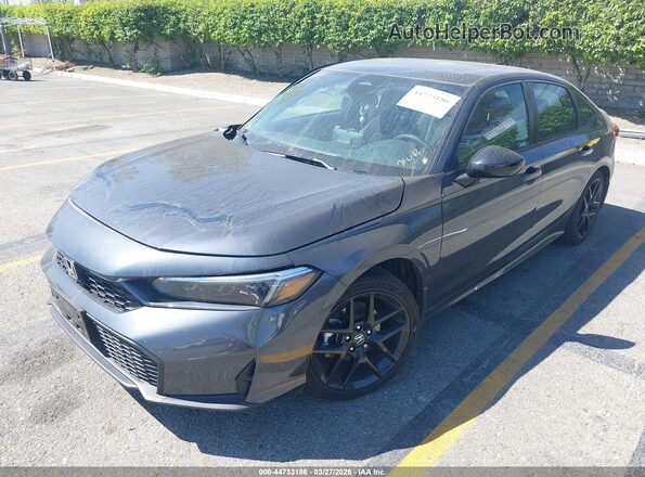2HGFE4F80SH347795 2025 HONDA CIVIC Gray Przód lewy