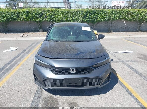 2HGFE4F80SH347795 2025 HONDA CIVIC Gray Widok zestawu wskaźników