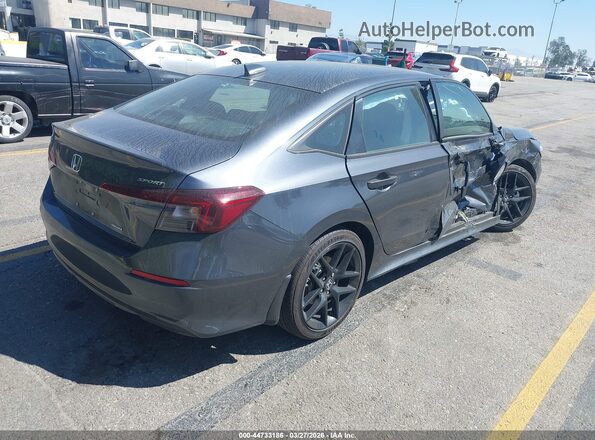 2HGFE4F80SH347795 2025 HONDA CIVIC Gray Tył prawy