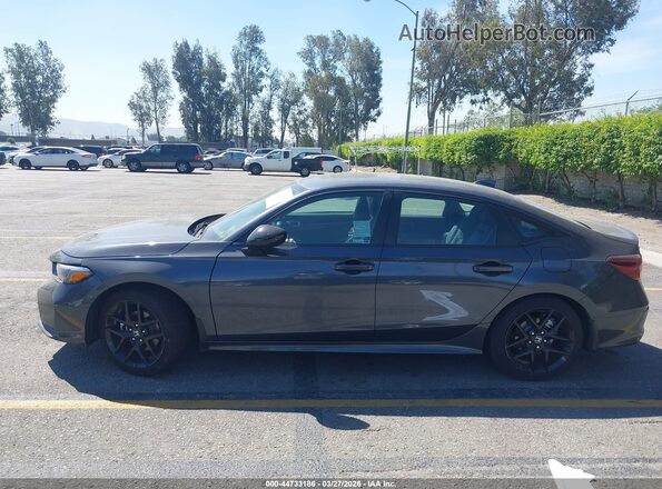 2HGFE4F80SH347795 2025 HONDA CIVIC Gray Widok wnętrza 360 stopni