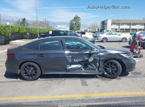 2HGFE4F80SH347795 2025 HONDA CIVIC Gray Widok wnętrza z tyłu