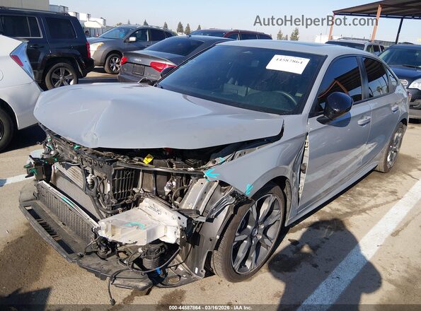 2HGFE4F81SH339303 2025 HONDA CIVIC HYBRID Gray 