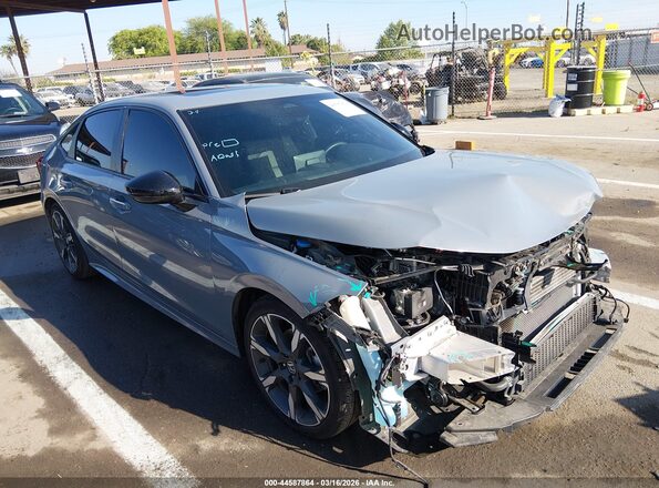 2HGFE4F81SH339303 2025 HONDA CIVIC HYBRID Gray 