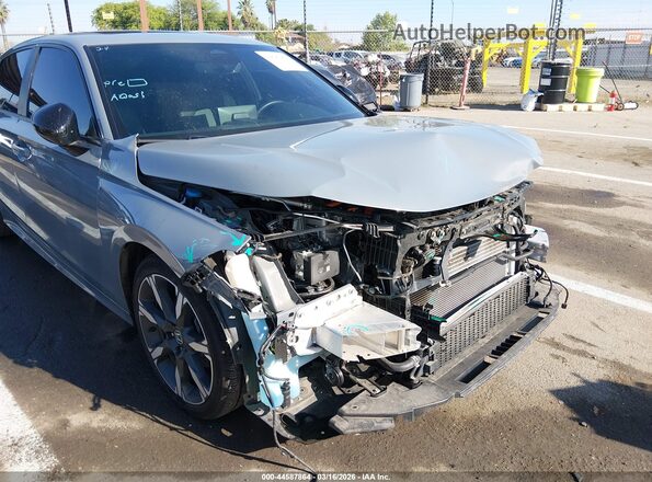 2HGFE4F81SH339303 2025 HONDA CIVIC HYBRID Gray 