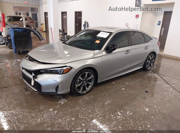 2HGFE4F84SH301578 2025 HONDA CIVIC Silver Przód lewy