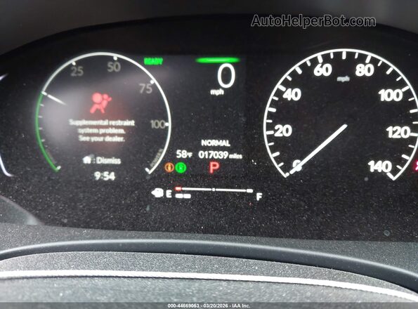 2HGFE4F84SH352837 2025 HONDA CIVIC HYBRID Black Вид задніх сидінь