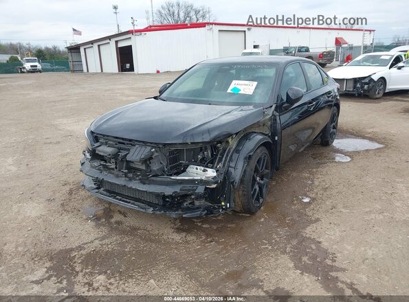 2HGFE4F84SH352837 2025 HONDA CIVIC HYBRID Black Вид задньої частини салону