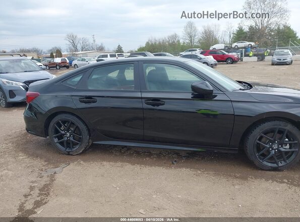 2HGFE4F84SH352837 2025 HONDA CIVIC HYBRID Black Панорамний вид салону 360°