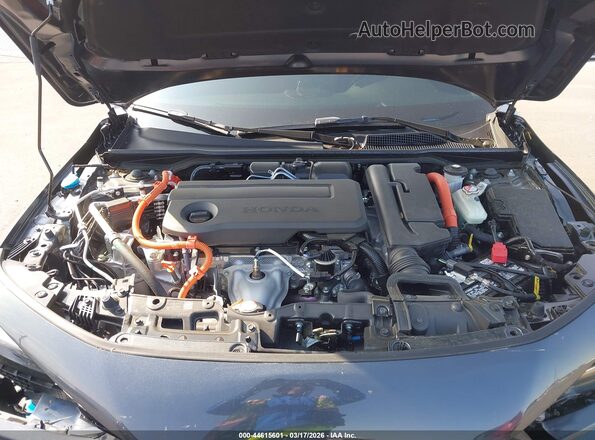 2HGFE4F86SH342987 2025 HONDA CIVIC HYBRID Gray Rear view
