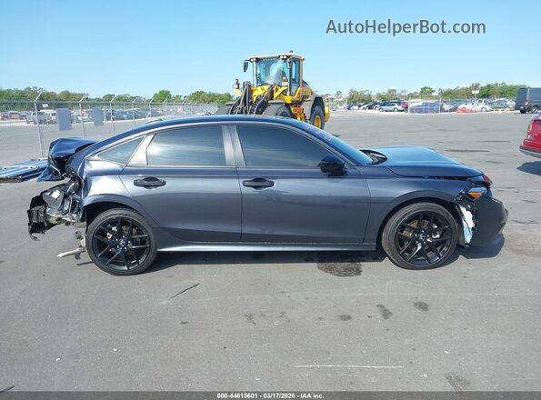 2HGFE4F86SH342987 2025 HONDA CIVIC HYBRID Gray Rear interior view