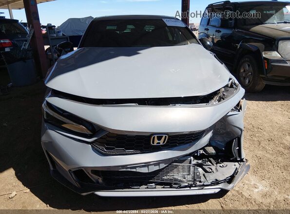 2HGFE4F87SH310680 2025 HONDA CIVIC HYBRID Gray Vista interior trasera
