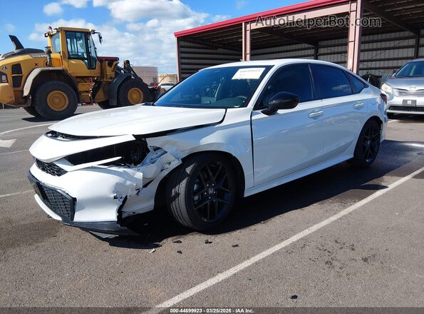 2HGFE4F87SH331402 2025 HONDA CIVIC Белый Передняя левая четверть