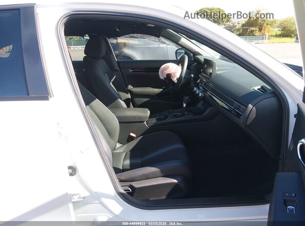 2HGFE4F87SH331402 2025 HONDA CIVIC Белый Вид салона спереди